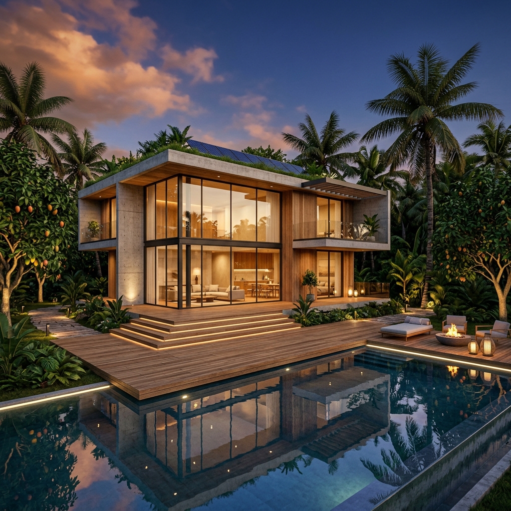Premium Orchard Villa Concept